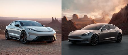 Сравнение Zeekr 001 и Tesla лучшие электромобили 2023