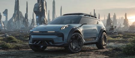 Новый джип Zeekr современная модель с уникальным дизайном