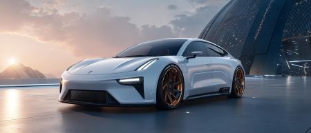 Zeekr 001 2022 электрический автомобиль с высокой производительностью